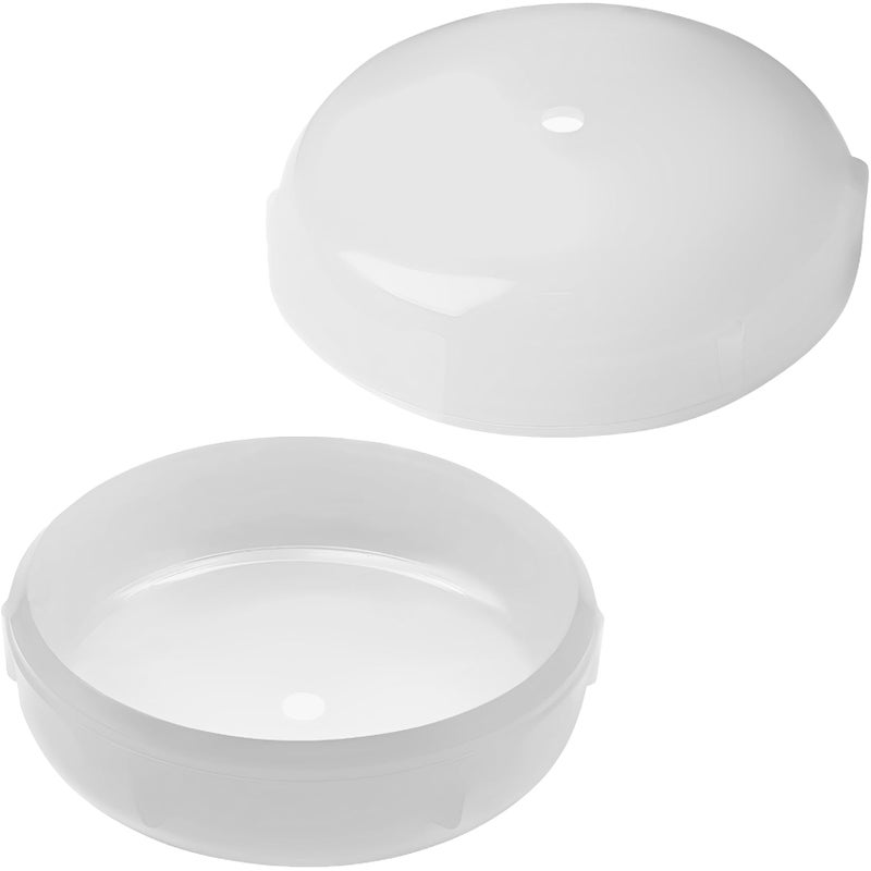 Project Patio 1-1/2" Wrought Iron Patio Furniture Feet Caps - Round Plastic Glide Floor Protector Replacements for Outdoor Metal Tables and Chairs - 32-Pack - Image 1